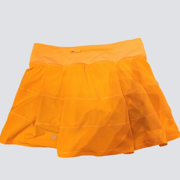 lululemon athletica Pants - Lululemon Tangerine Women's Skort Size 8
